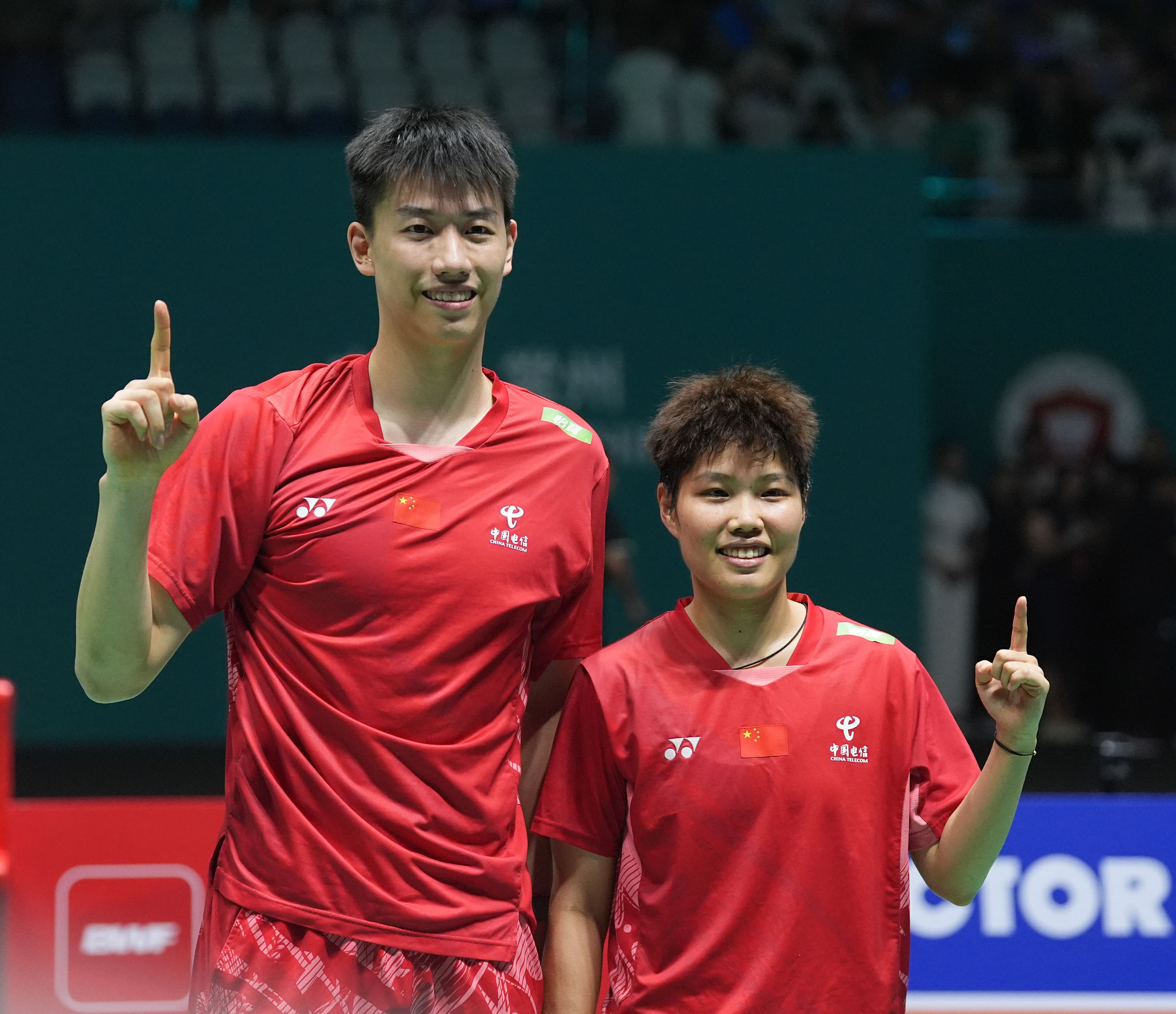 フェン・ヤンジェ選手&ファン・ドンピン選手