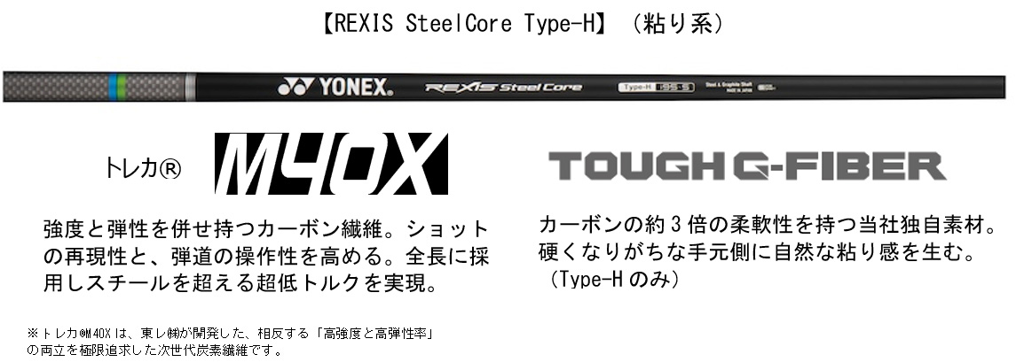 【REXIS SteelCore Type-H】（粘り系）